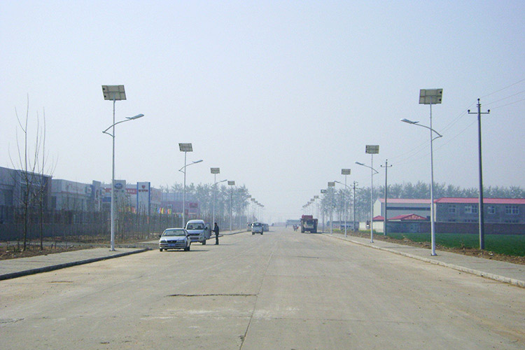 邯郸肥乡开发区太阳能路灯工程